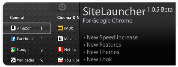 SiteLauncher 1.0.5 Beta